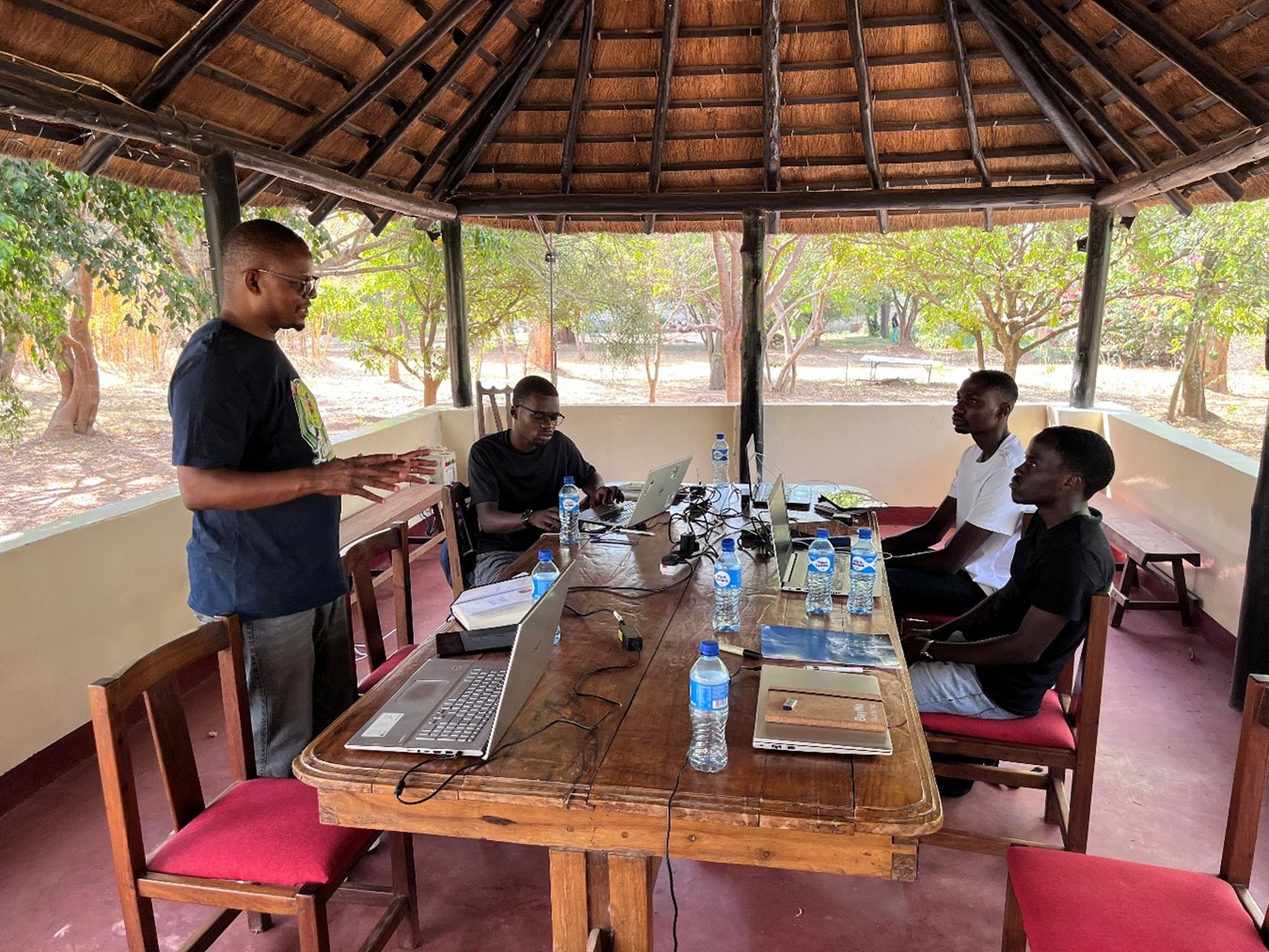 Training of Bwando-Farm team for the digital field survey